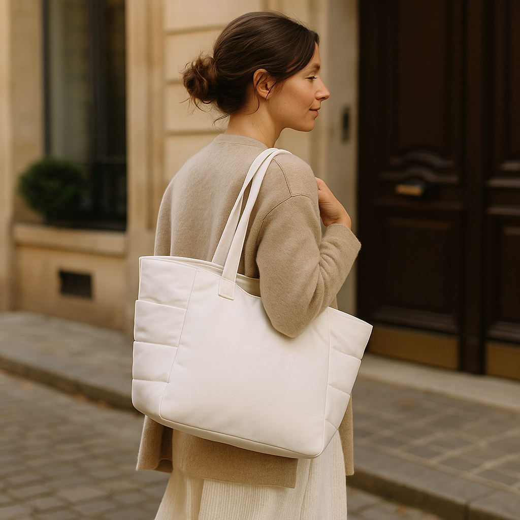 Sac Cabas Blanc