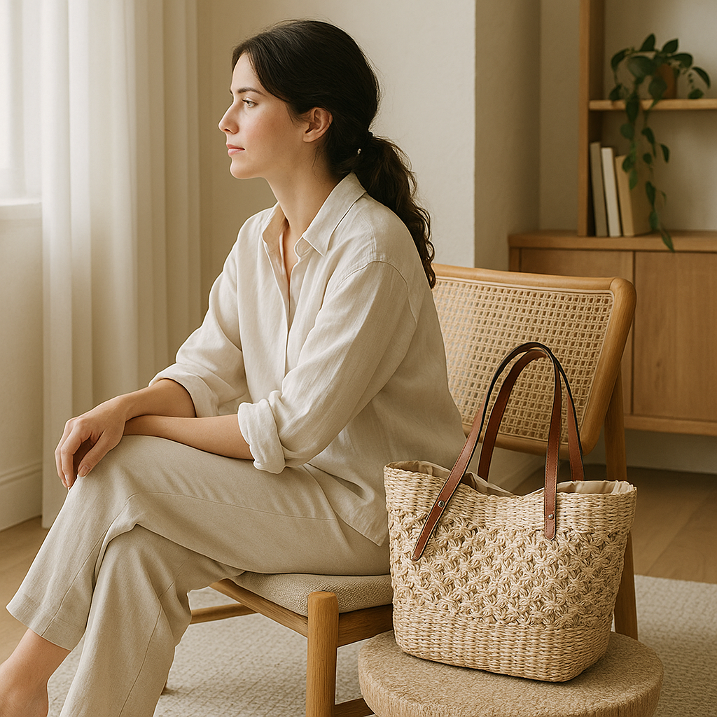 Sac Cabas Paille