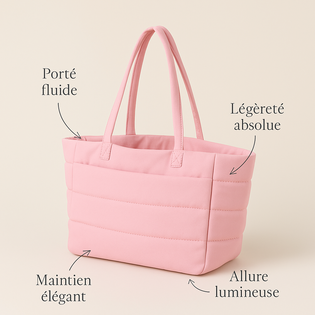 Sac Cabas Rose