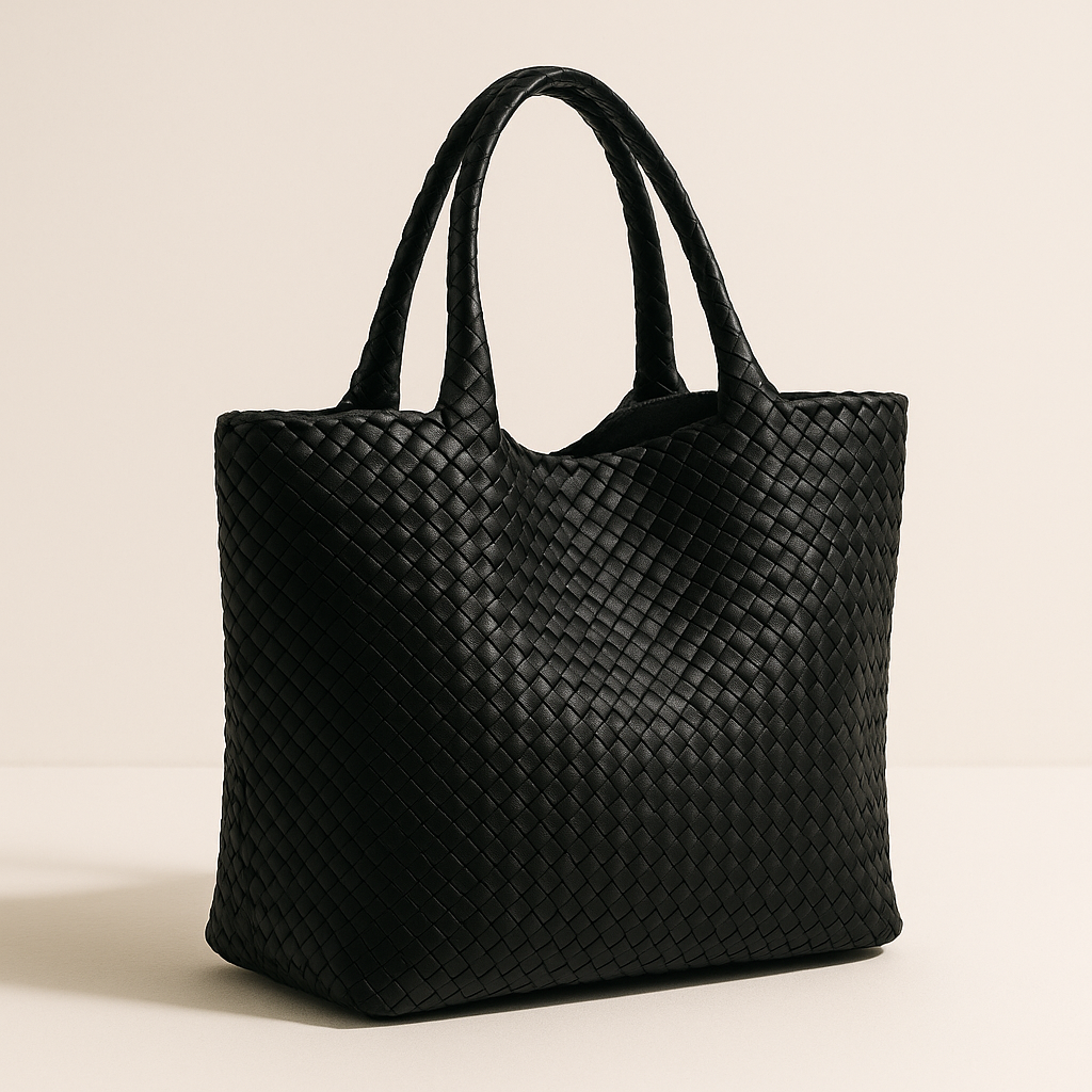 Sac Cabas Cuir Noir
