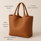 Sac Cabas Cuir Marron