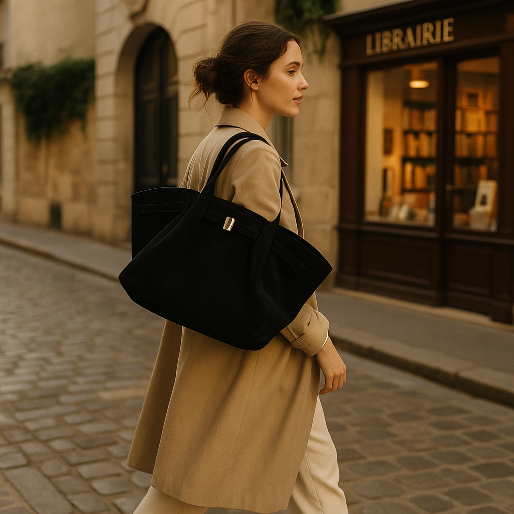 Grand Sac Cabas Daim