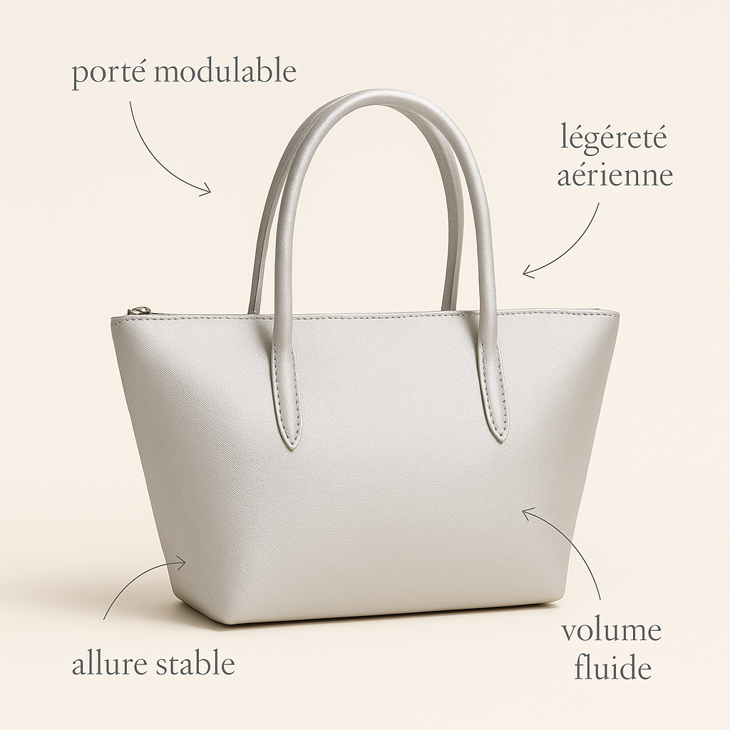 Sac Cabas Argent
