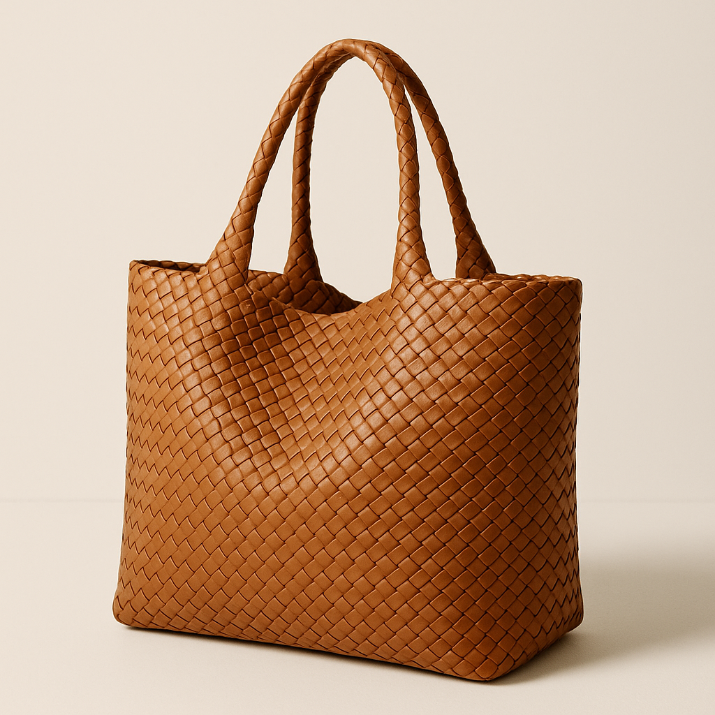 Sac Cabas Cuir Marron