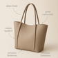 Sac Cabas Cuir Souple Italien