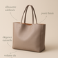 Sac Cabas Gris