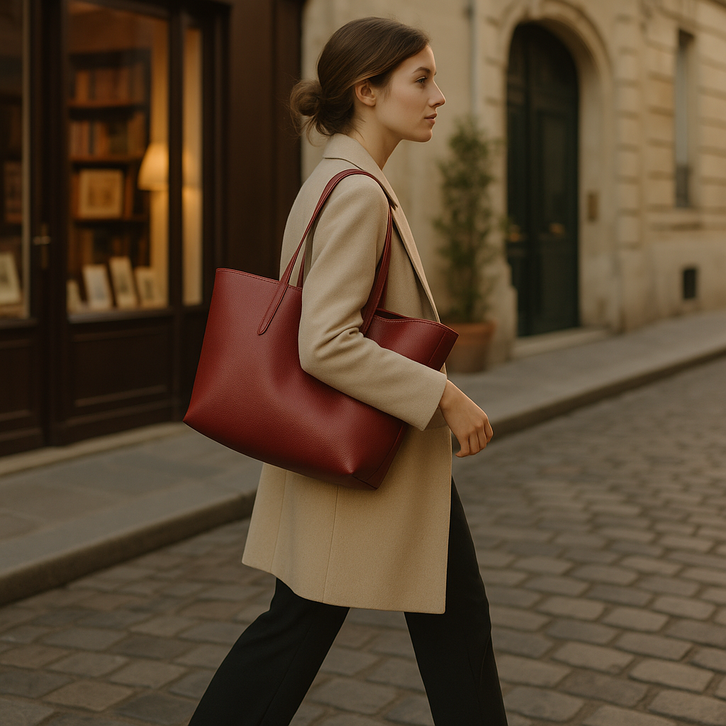 Sac Cabas Bordeaux