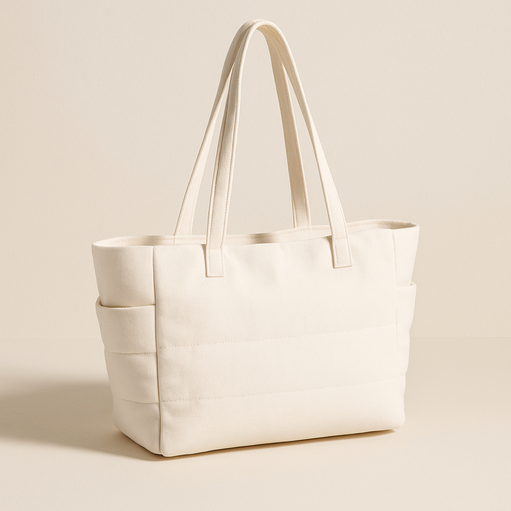 Sac Cabas Blanc