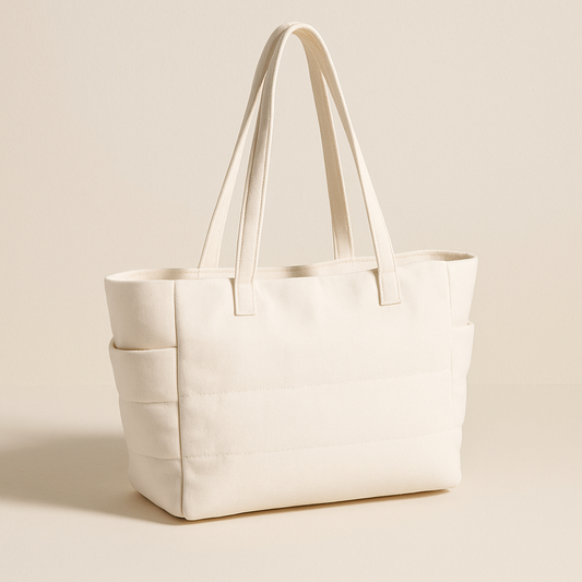 Sac Cabas Blanc