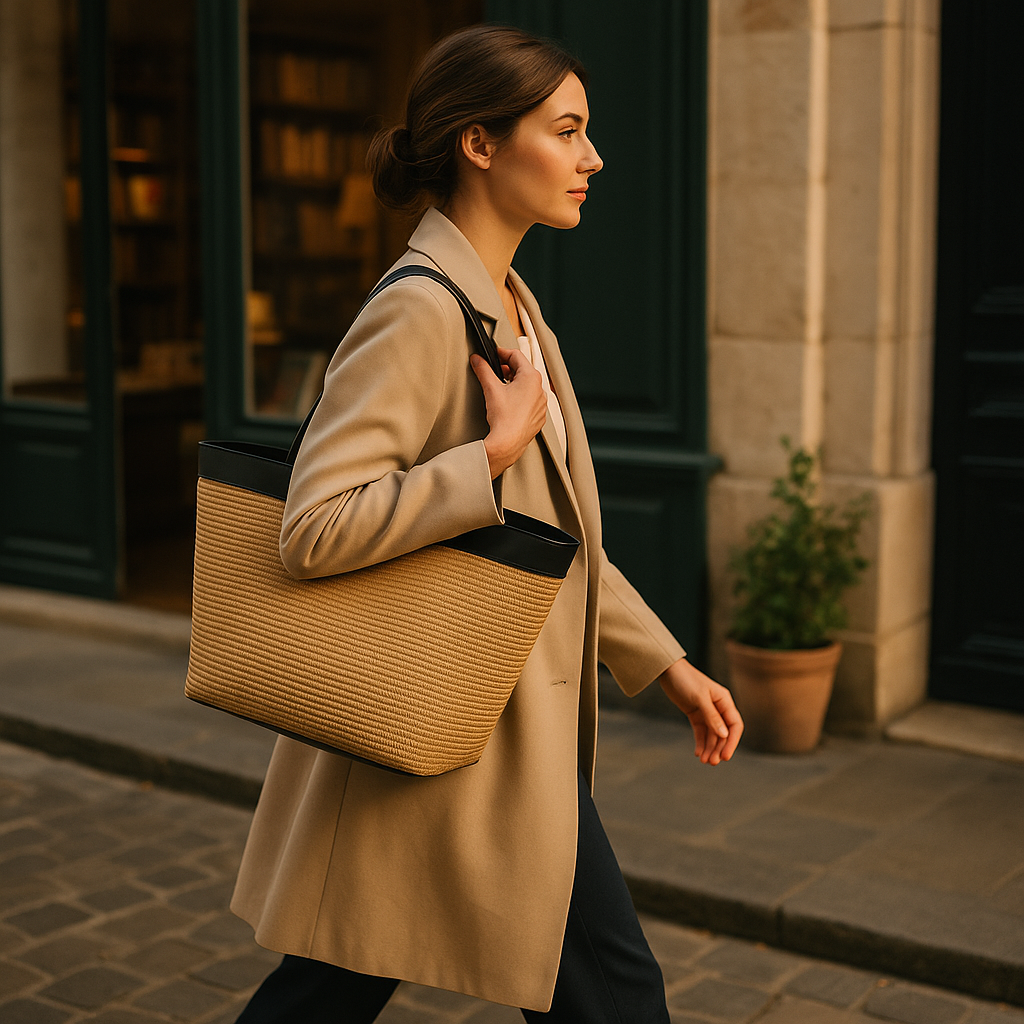 Sac Cabas en Raphia