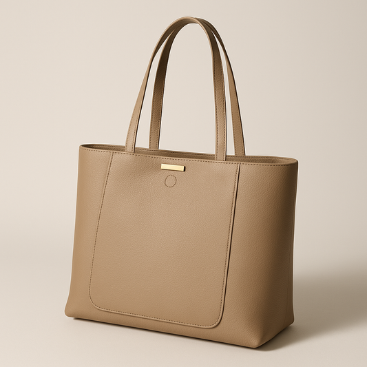 Grand Sac Cabas Fermeture Eclair