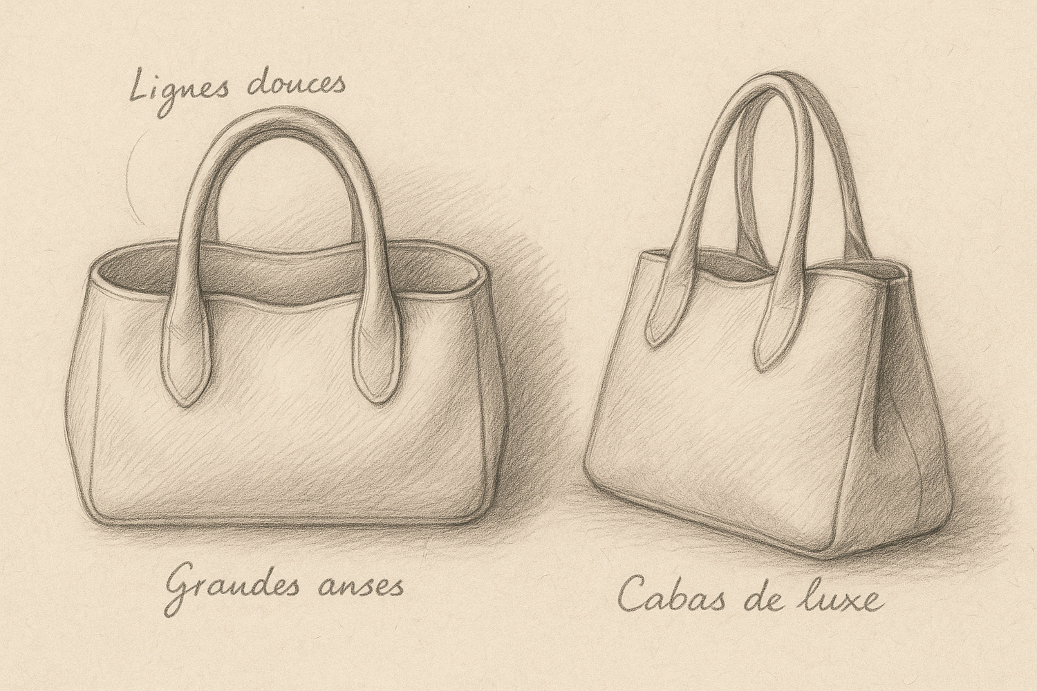 Dessin Sac Cabas