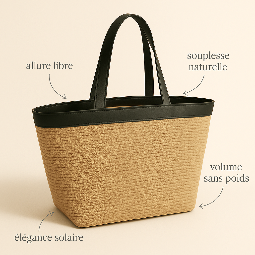 Sac Cabas en Raphia