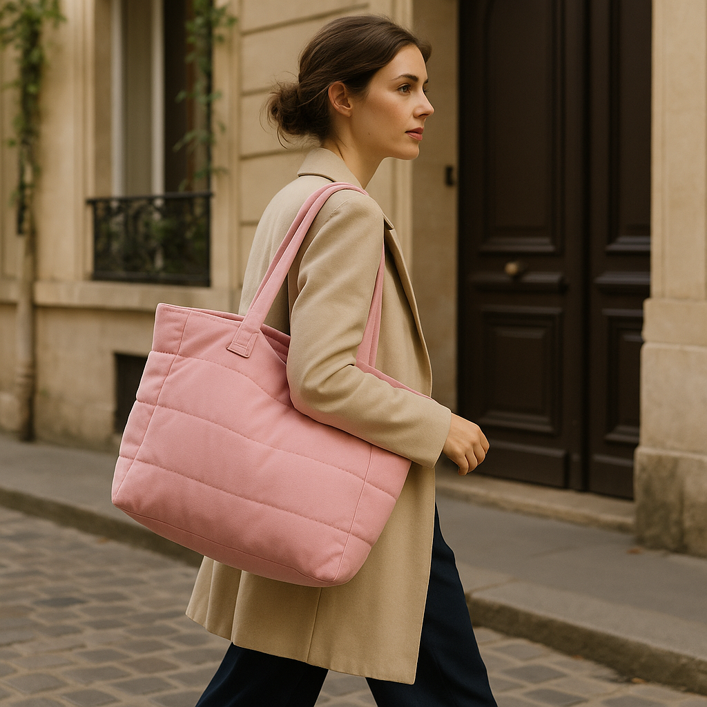 Sac Cabas Rose