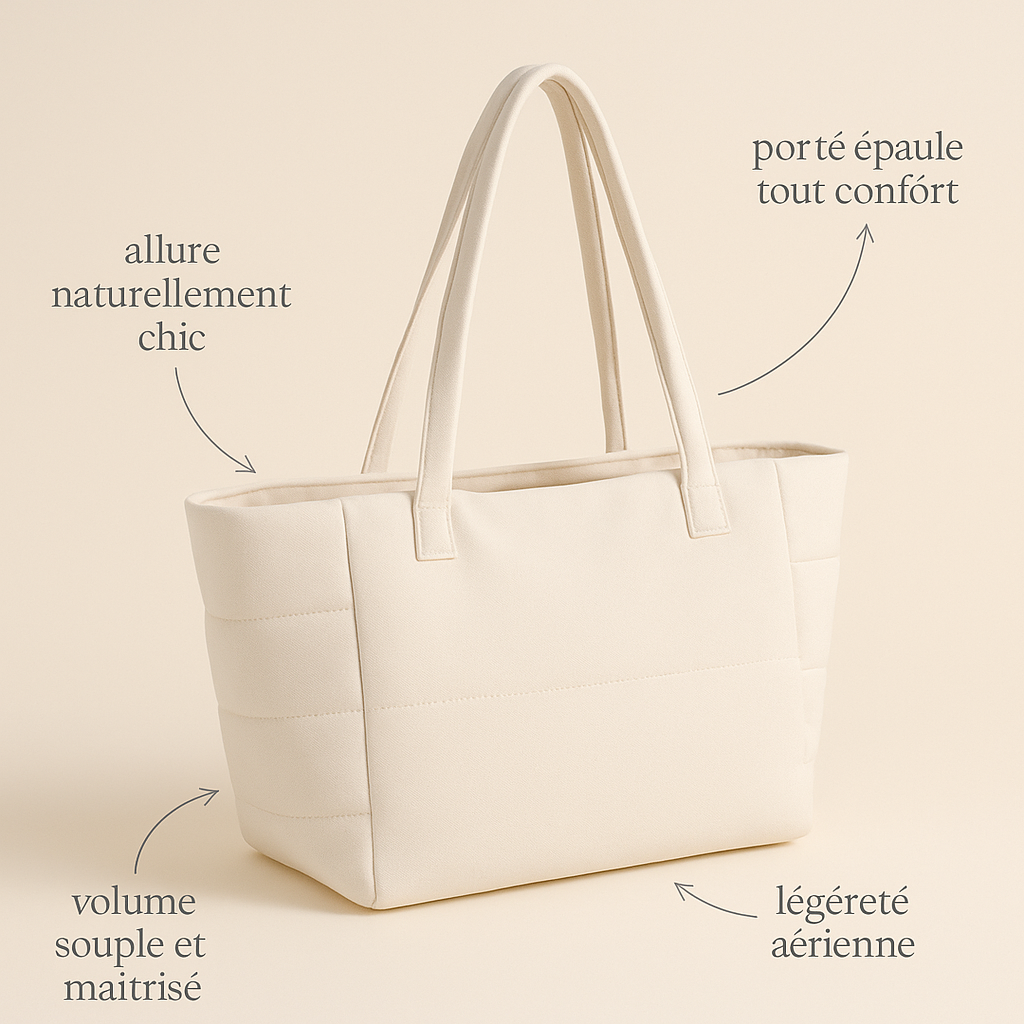 Sac Cabas Blanc